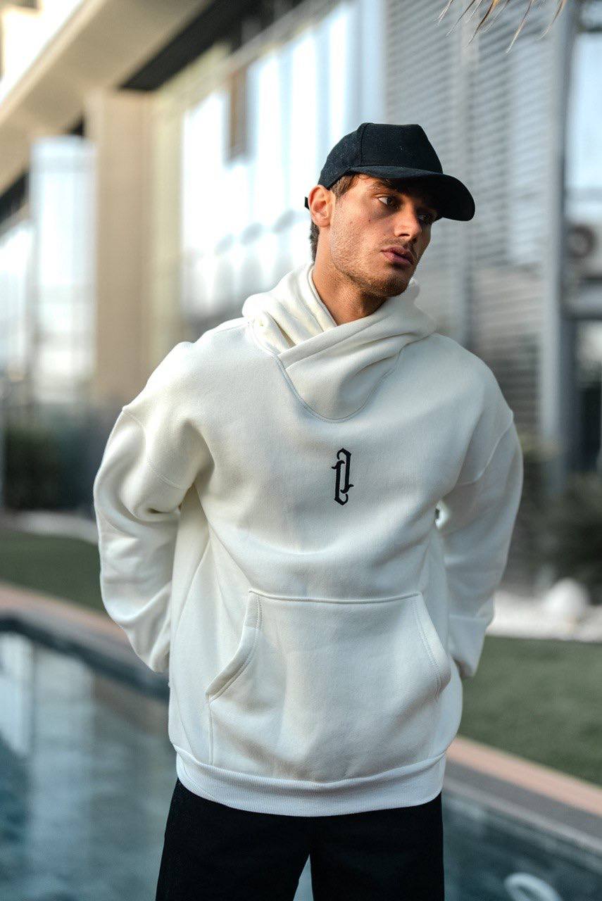 Hoodie en coton