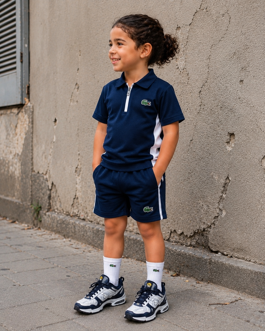 Lacost tshirr + short