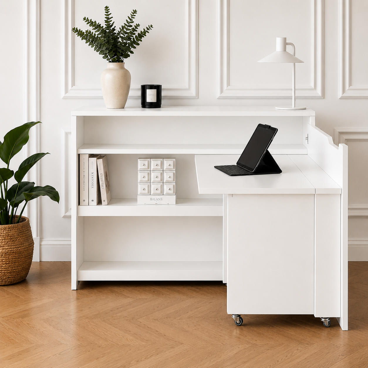 Bureau Multifonctionnel Pliable 2-en-1