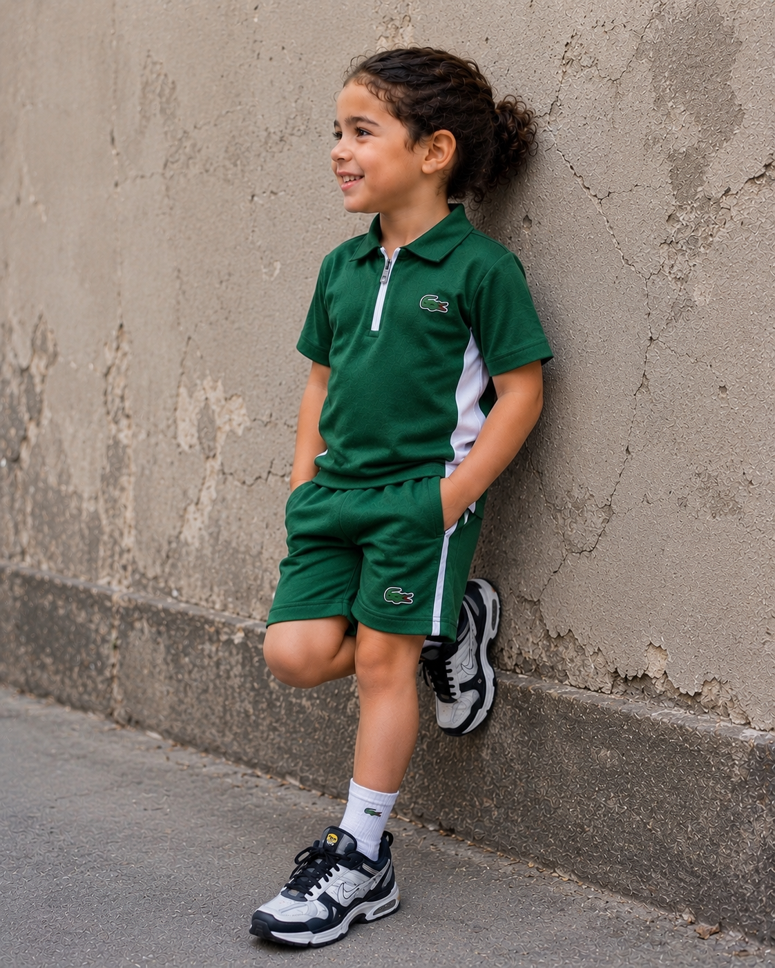 Lacost tshirr + short