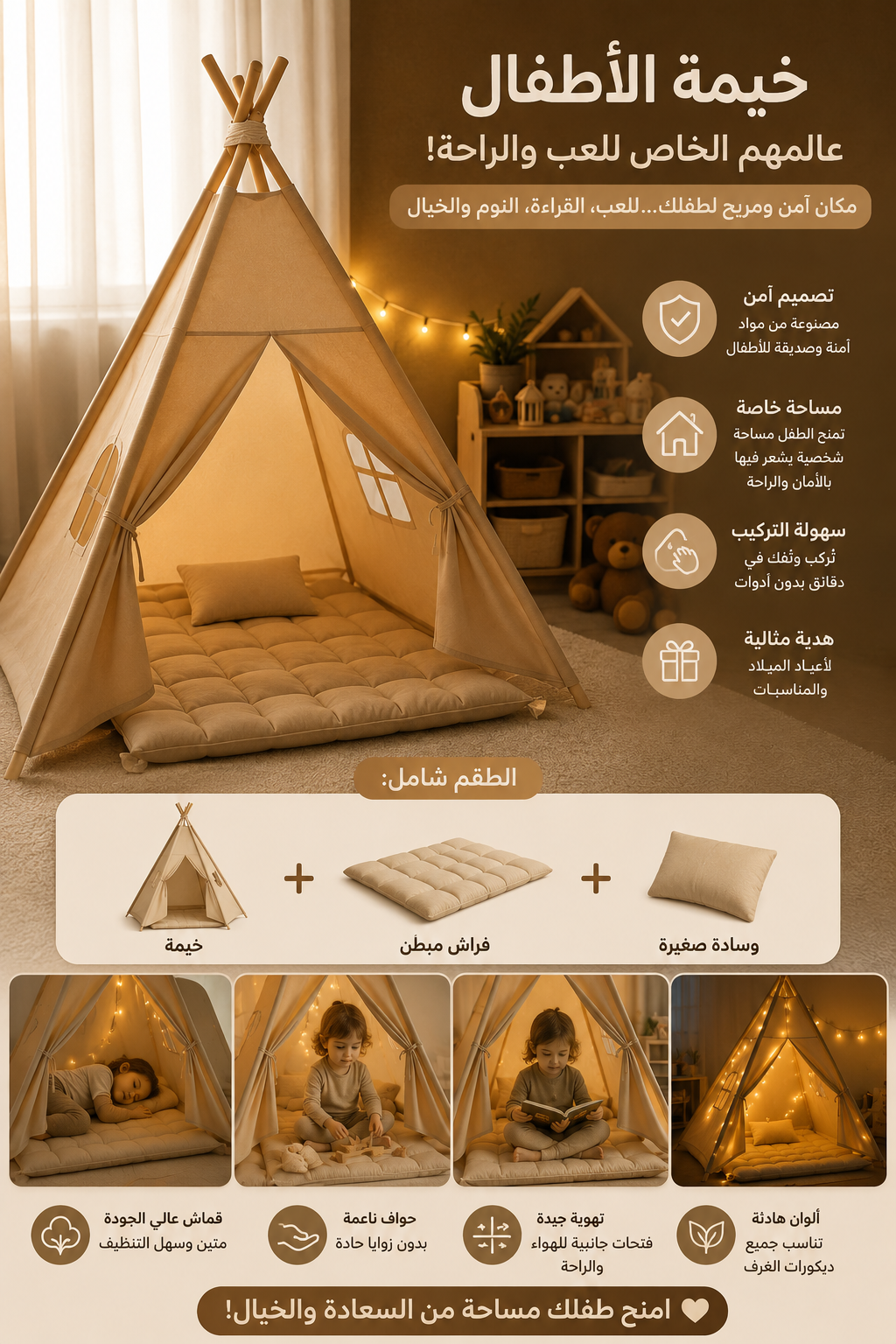 خيمة عالم الأطفال