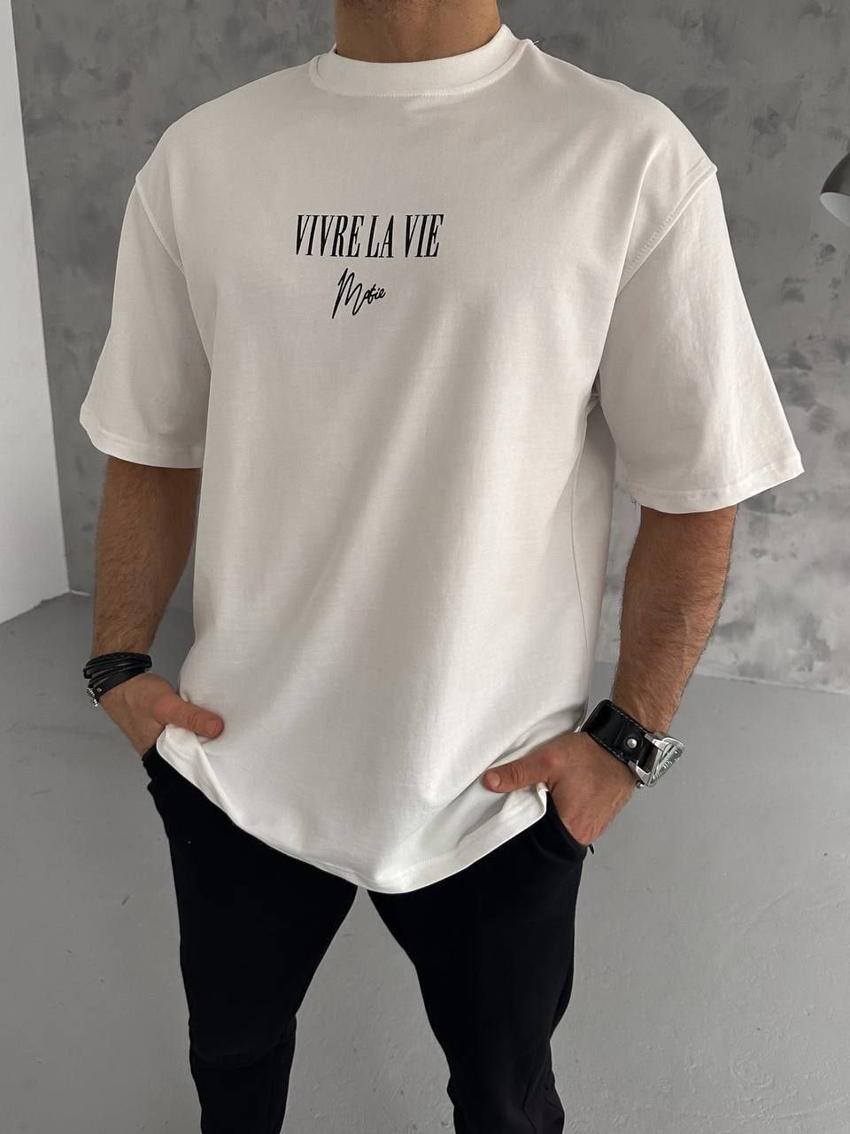 T-shirt Premium (vivre la vie)