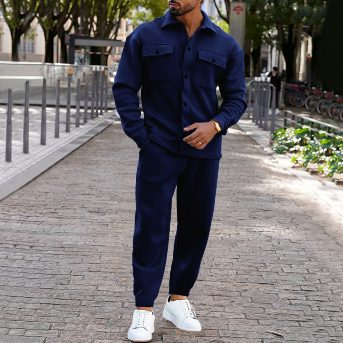 Veste boutonné + pantalon